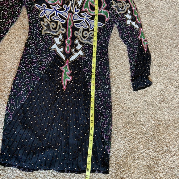 Stunning Vintage Beaded Gown | Vintage Dress - Picture 13 of 16